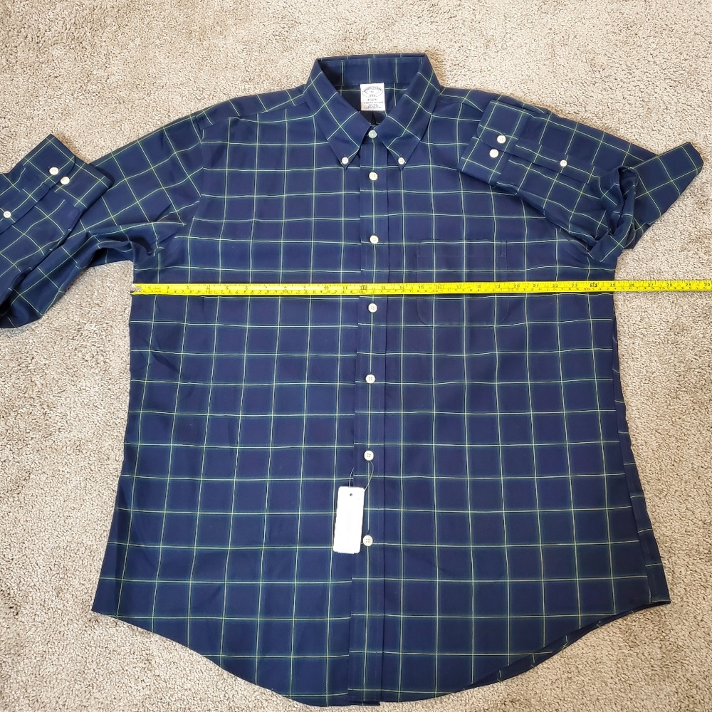 Brooks Brothers Men's Shirt, Plaid (Size XL) - Picture 7 of 8